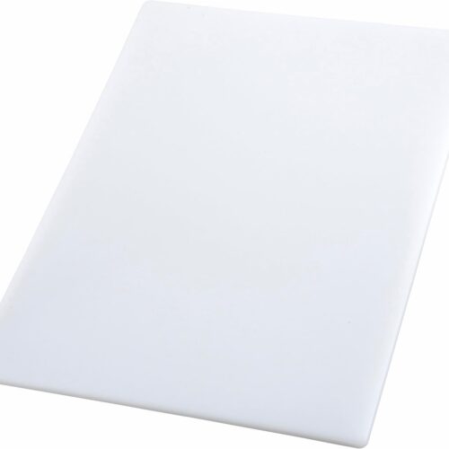 Cutting Board, 18-Inch by 30-Inch by 1/2-Inch, White,Medium